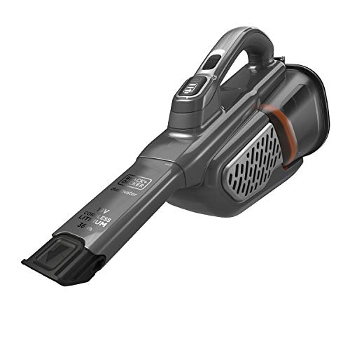 Black+Decker 36 Wh / 18 V Akku-Handstaubsauger Dustbuster Smart tech (mit Cyclonic Action & zwei...