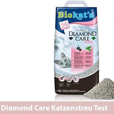Das Katzenstreu Diamond Care Fresh von Biokat's im Test